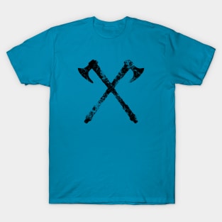 Vintage worn Viking Axes T-Shirt